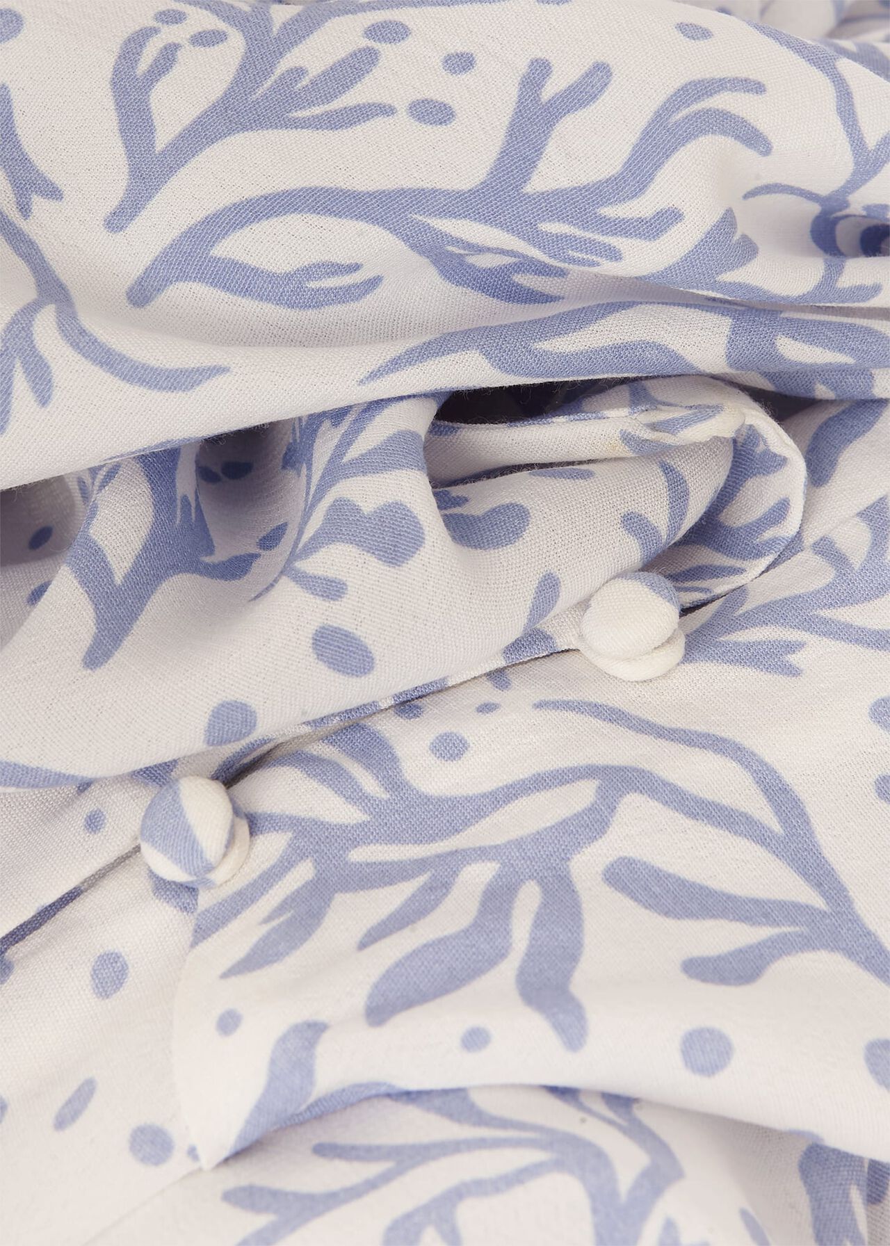 Maggie Top, Ivory Pale Blue, hi-res