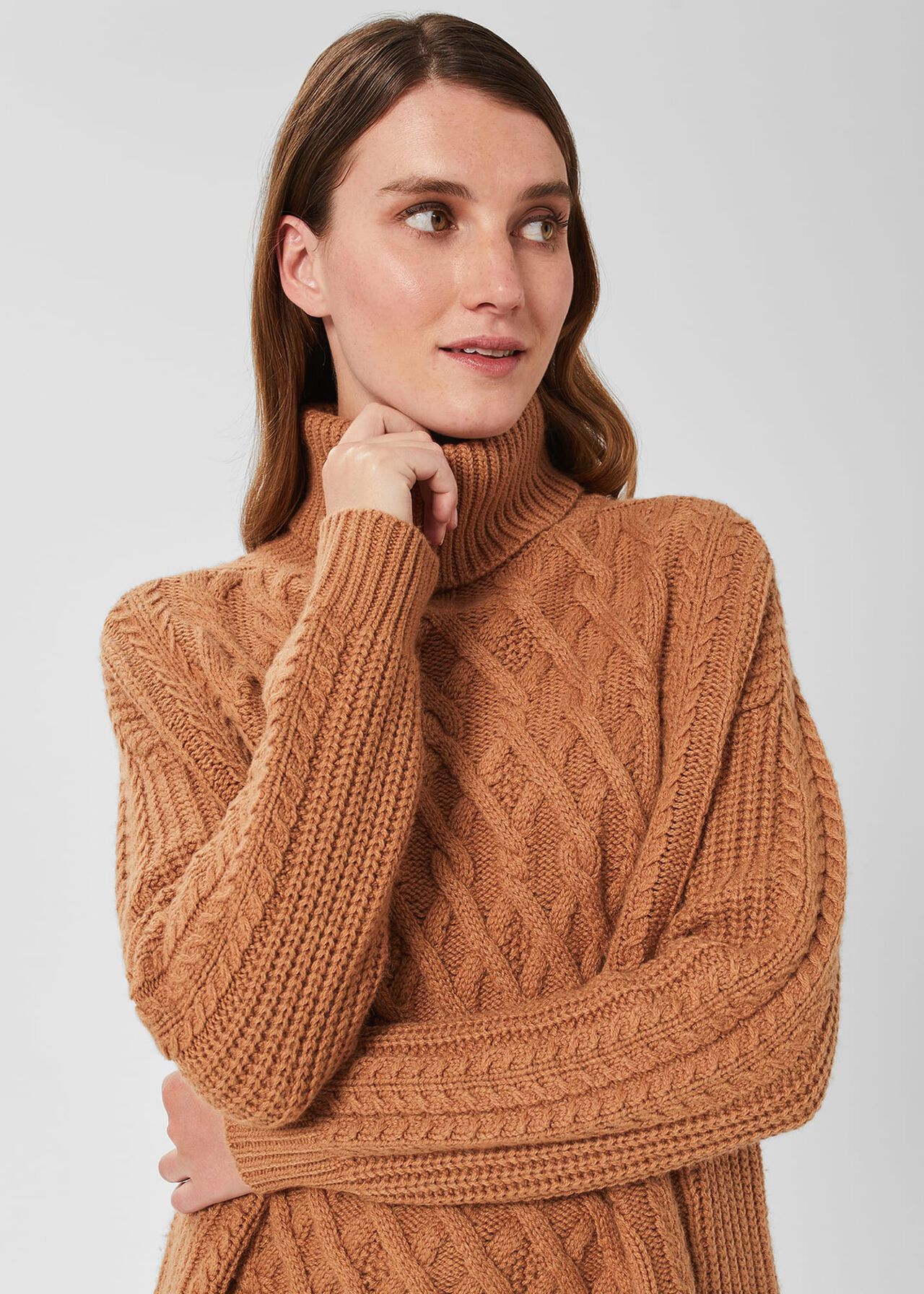 Emmeline Jumper, Camel, hi-res