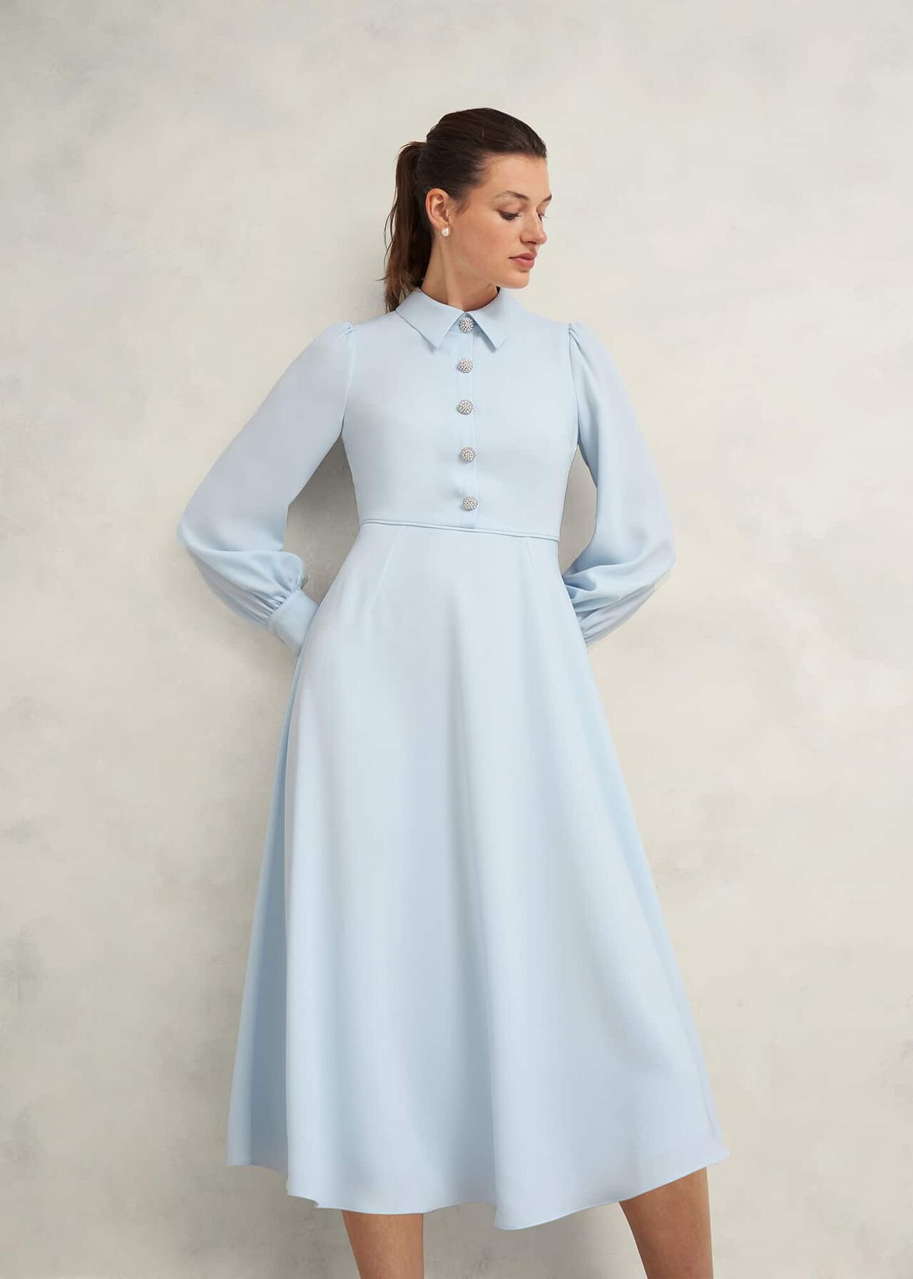 Ayla Dress, Pale Blue, hi-res
