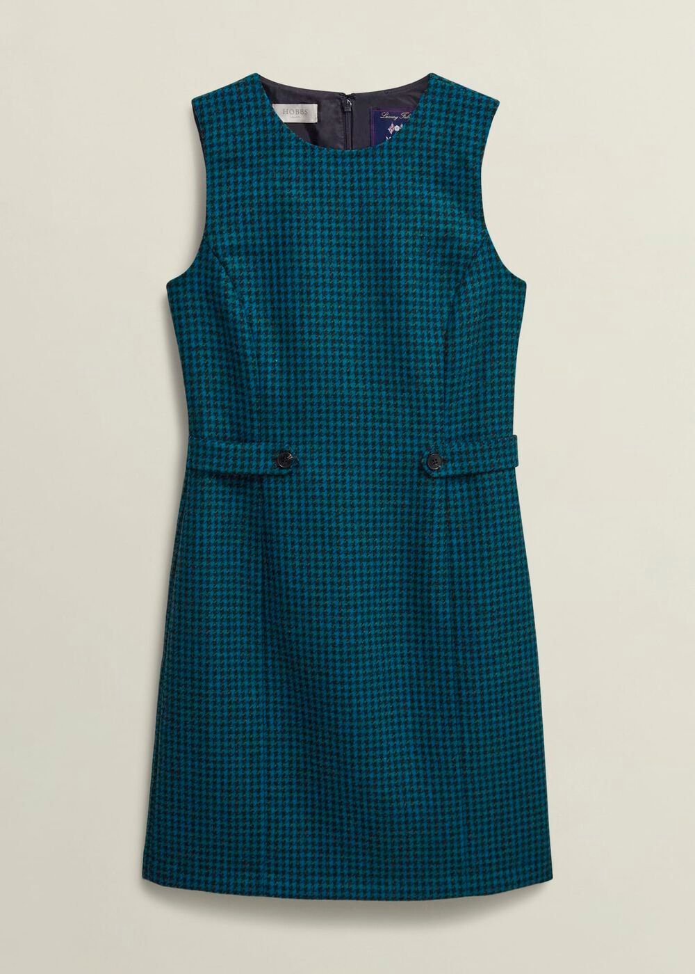 Sariah Wool Dress, Green Multi, hi-res