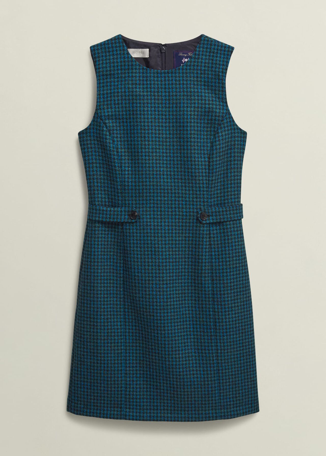 Sariah Wool Dress, Green Multi, hi-res