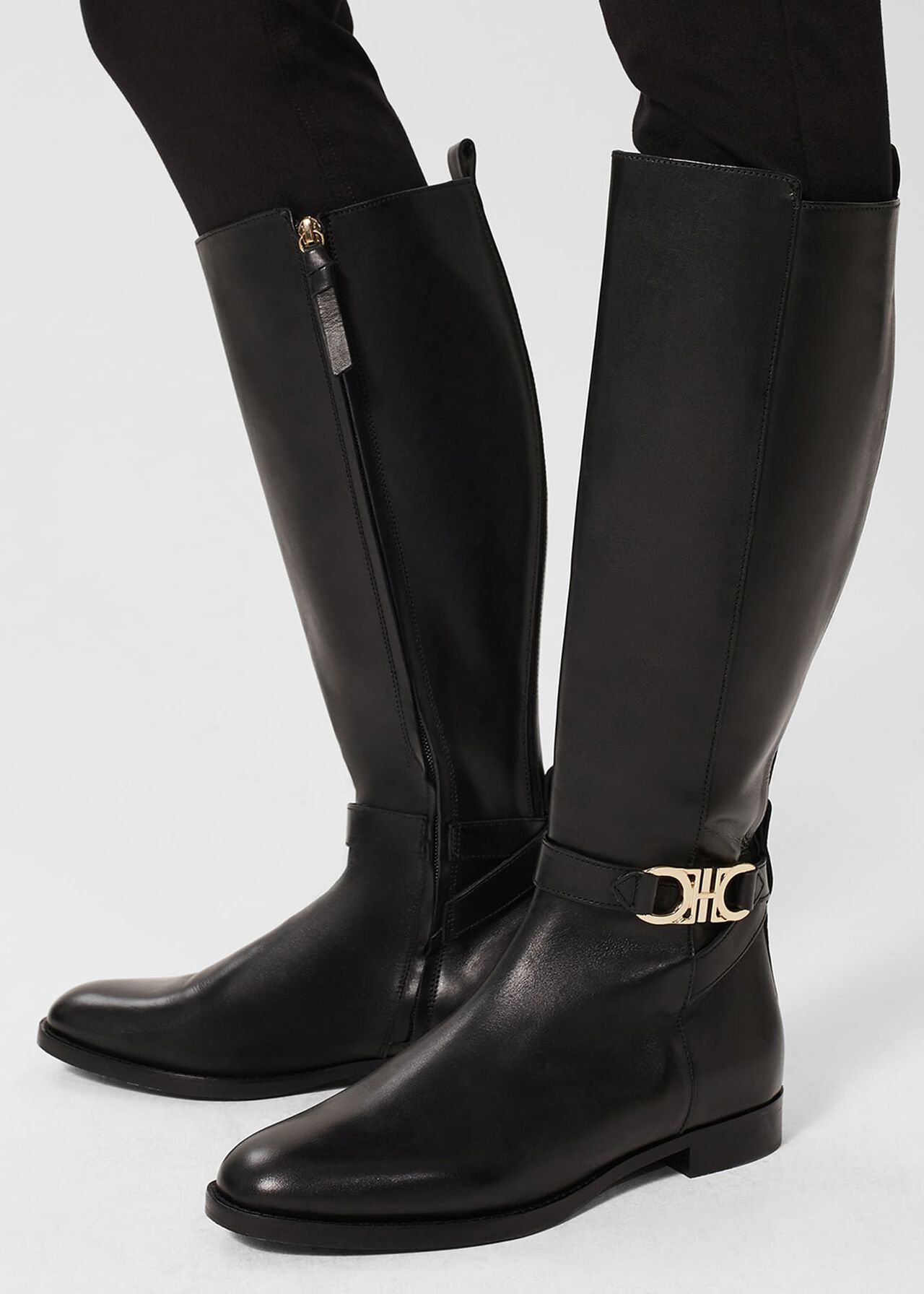 Malindi Long Boots, Black, hi-res