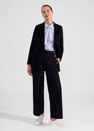 Laurie Shirt, Blue Ivory, hi-res