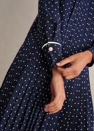 Francesca Dress, Midnight Ivory, hi-res