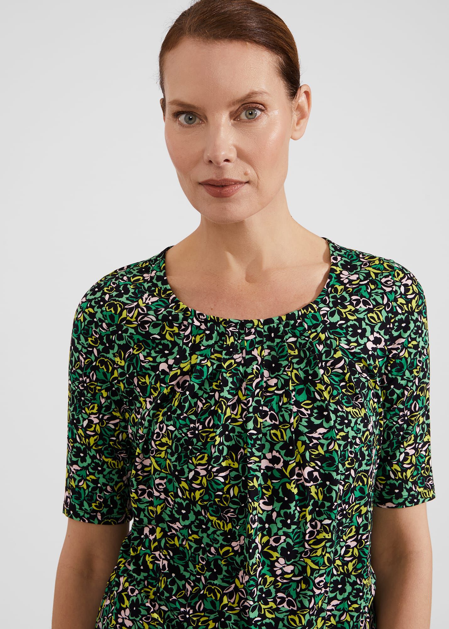 ホブズ HOBBS JACQUELINE PRINTED TOP （PINK MULTI） Jacqueline Printed Top | Hobbs US |