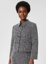 Gina Jacket, Navy Ivory, hi-res