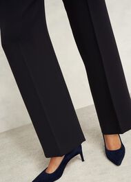 Petite Mel Wide Pants, Navy, hi-res