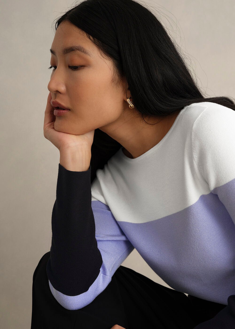 Alice Jumper, Lavender Multi, hi-res