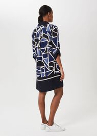Marci Tunic Dress, Blue Multi, hi-res