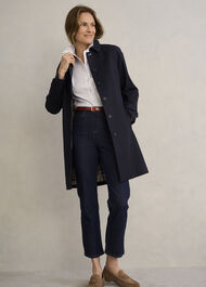 Pauline Skinny Reversible Leather Belt, Tan Pepper Red, hi-res