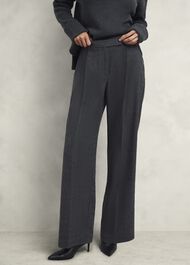 Middleton Trousers With Wool , Grey Black, hi-res