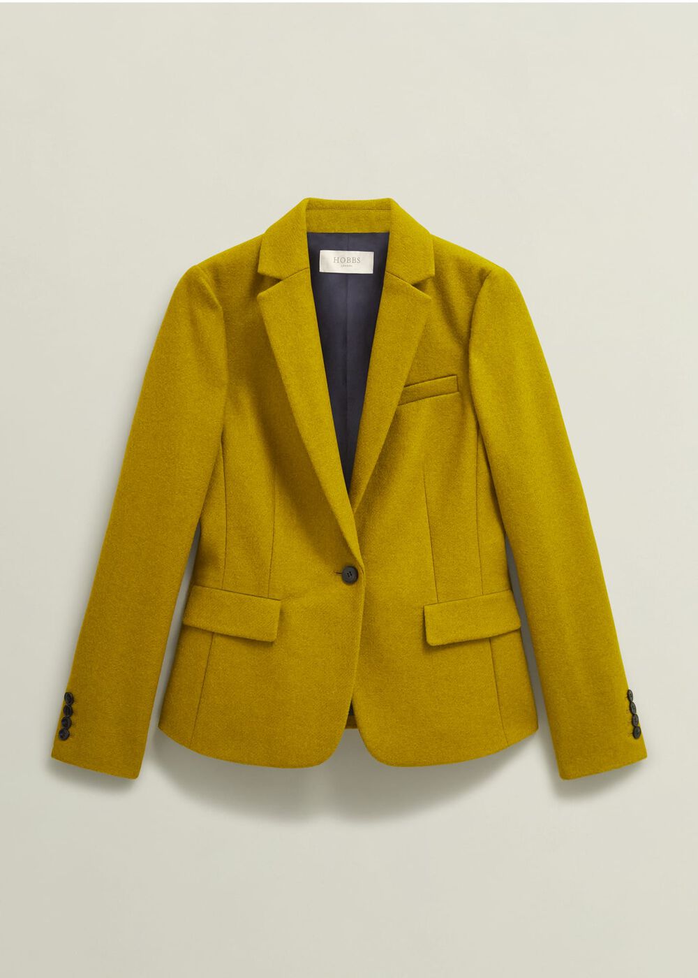 Blake Wool Jacket, Ochre, hi-res