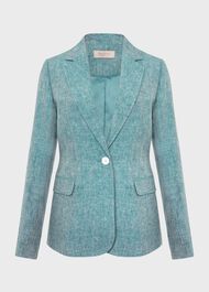 Mirabel Jacket, Lagoon Green, hi-res