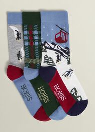 Winter Season Sock, Multi, hi-res