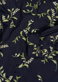 Annie Floral Embroidered Top, Midnight Multi, hi-res