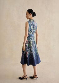 Alberta Floral Shirt Dress, Midnight Multi, hi-res
