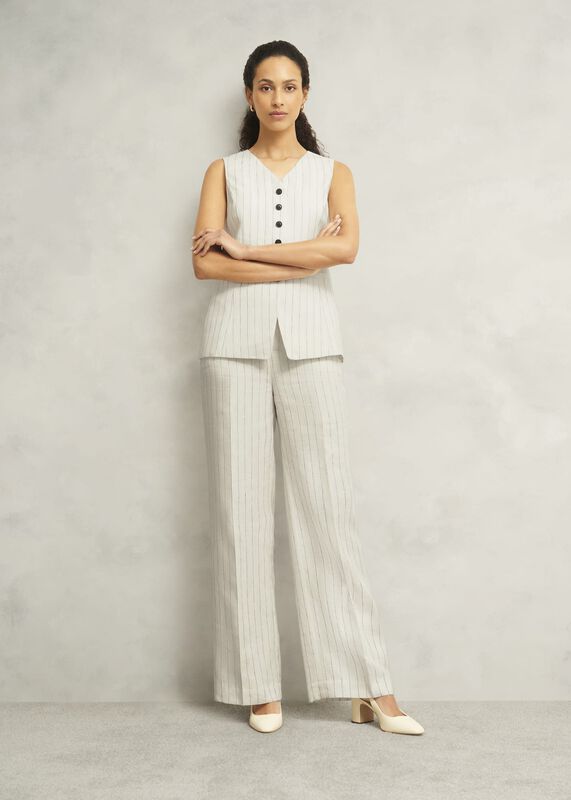 Groombridge Linen Wide Trousers