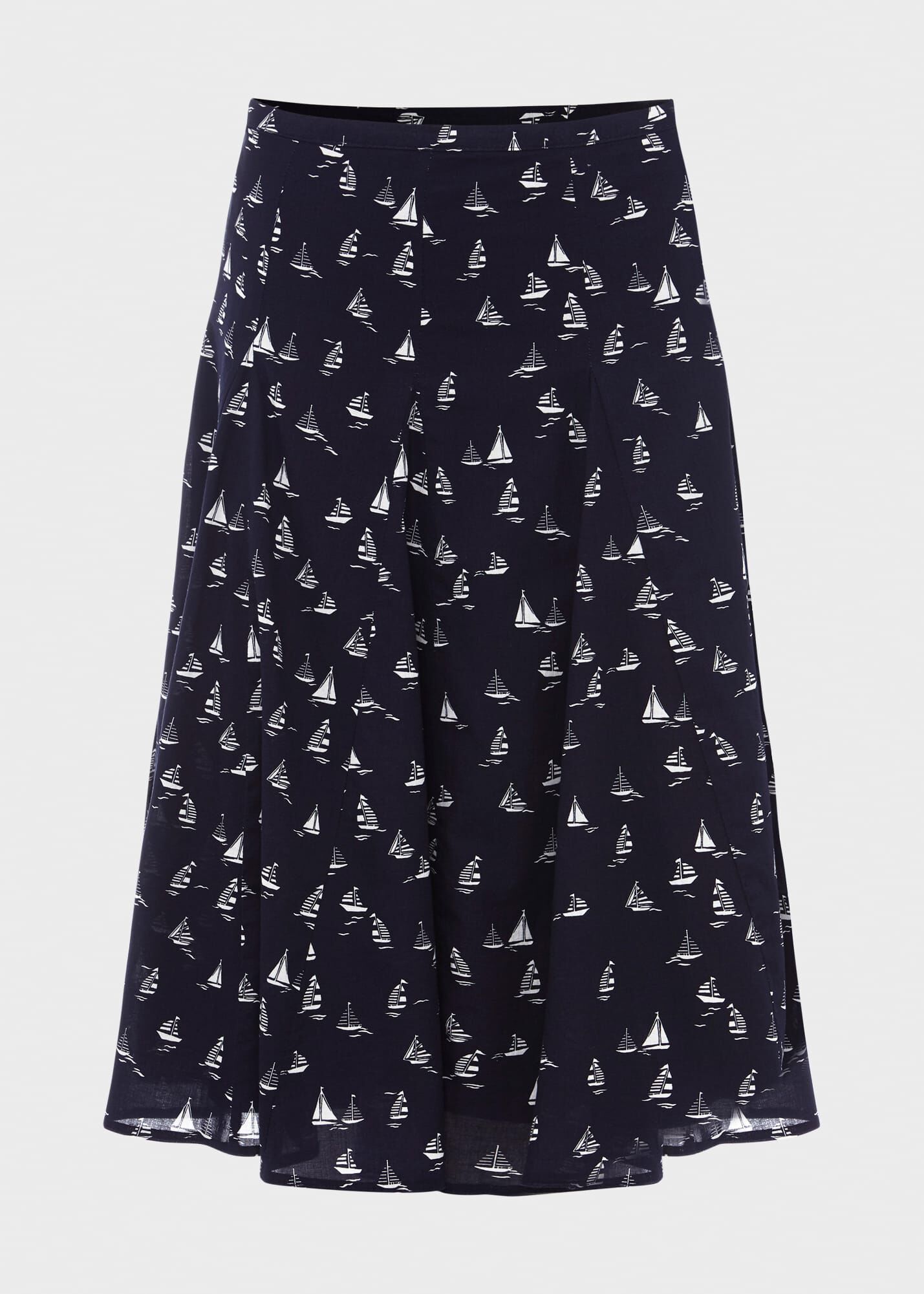 Melina Cotton Skirt | Hobbs US |