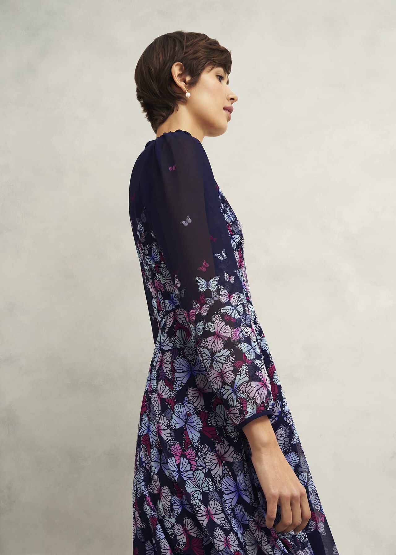 Aurora Dress, Midnight Multi, hi-res
