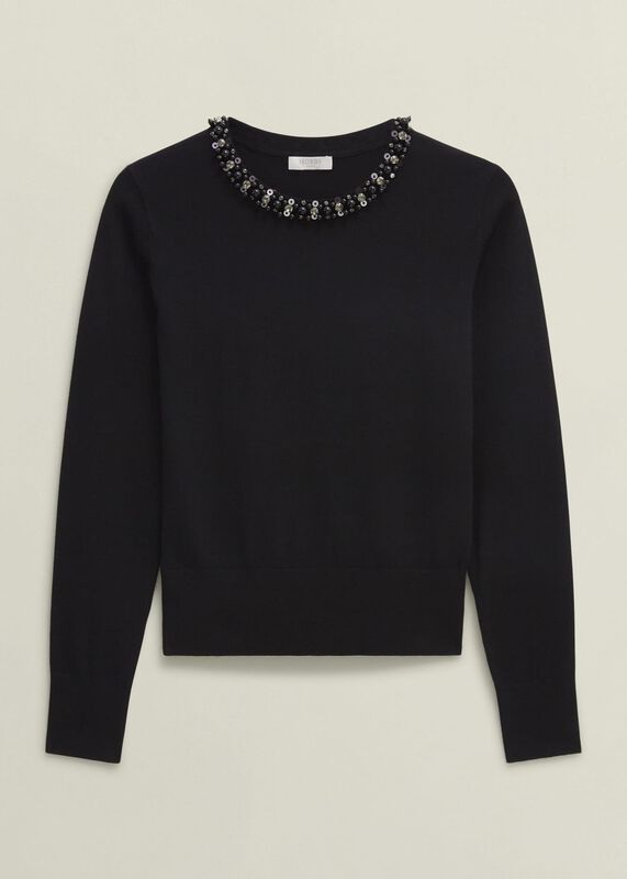 Oakley Beaded Sweater
