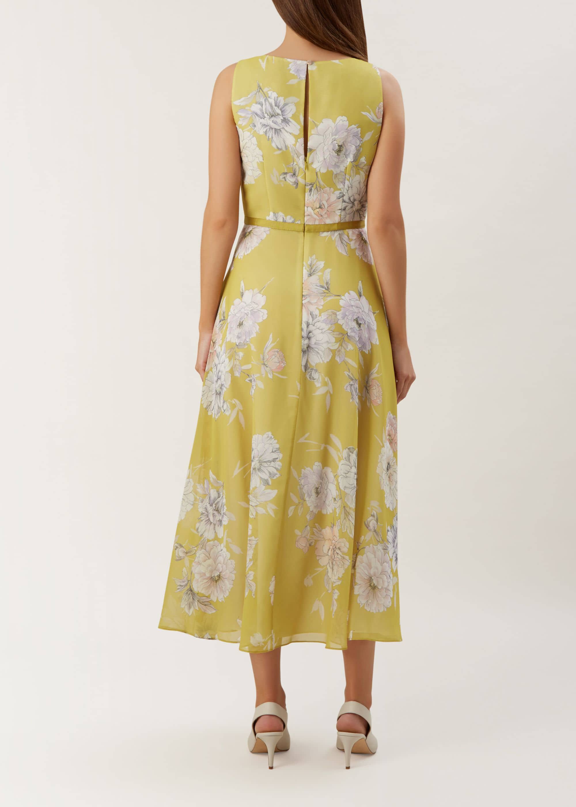 hobbs carly dress yellow