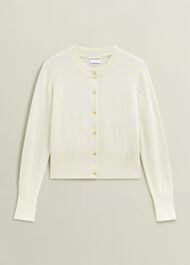 Monica Cardigan, Warm Ivory, hi-res