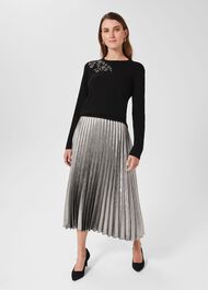 Annabella Skirt, Silver, hi-res