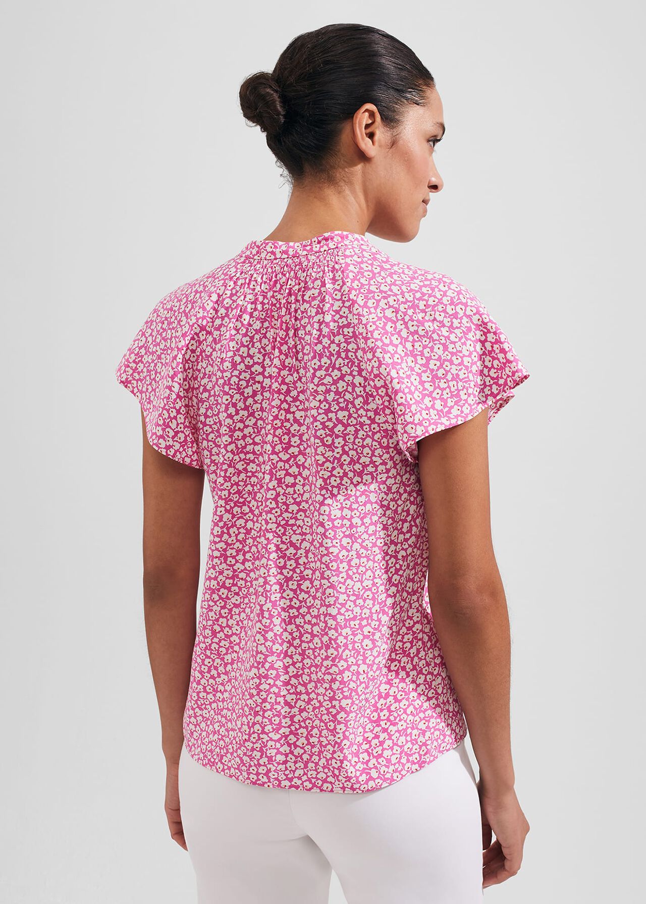 Cosima Top, Fuchsia Multi, hi-res