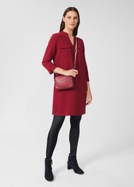 Katelena Tunic Dress, Berry Pink, hi-res