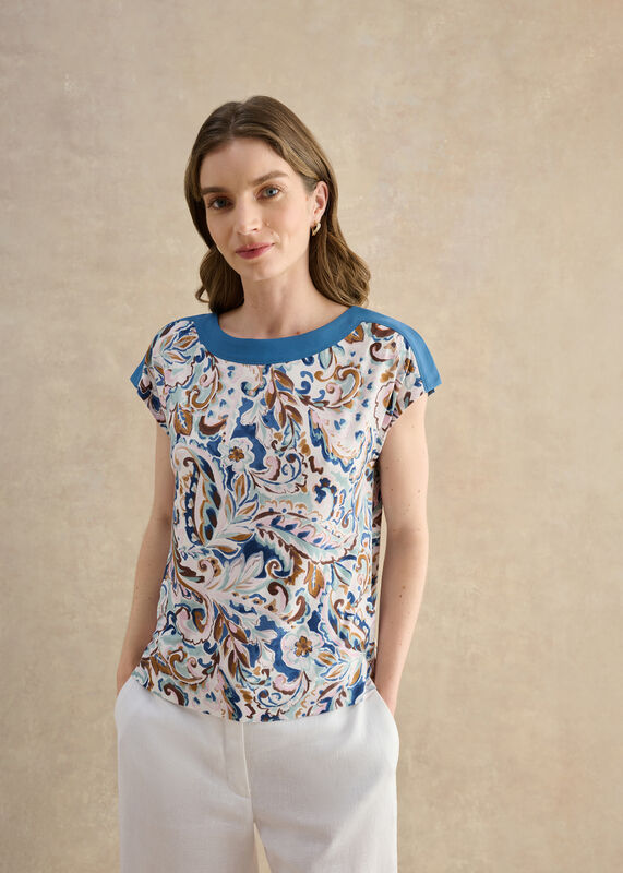 Viviana Printed Top