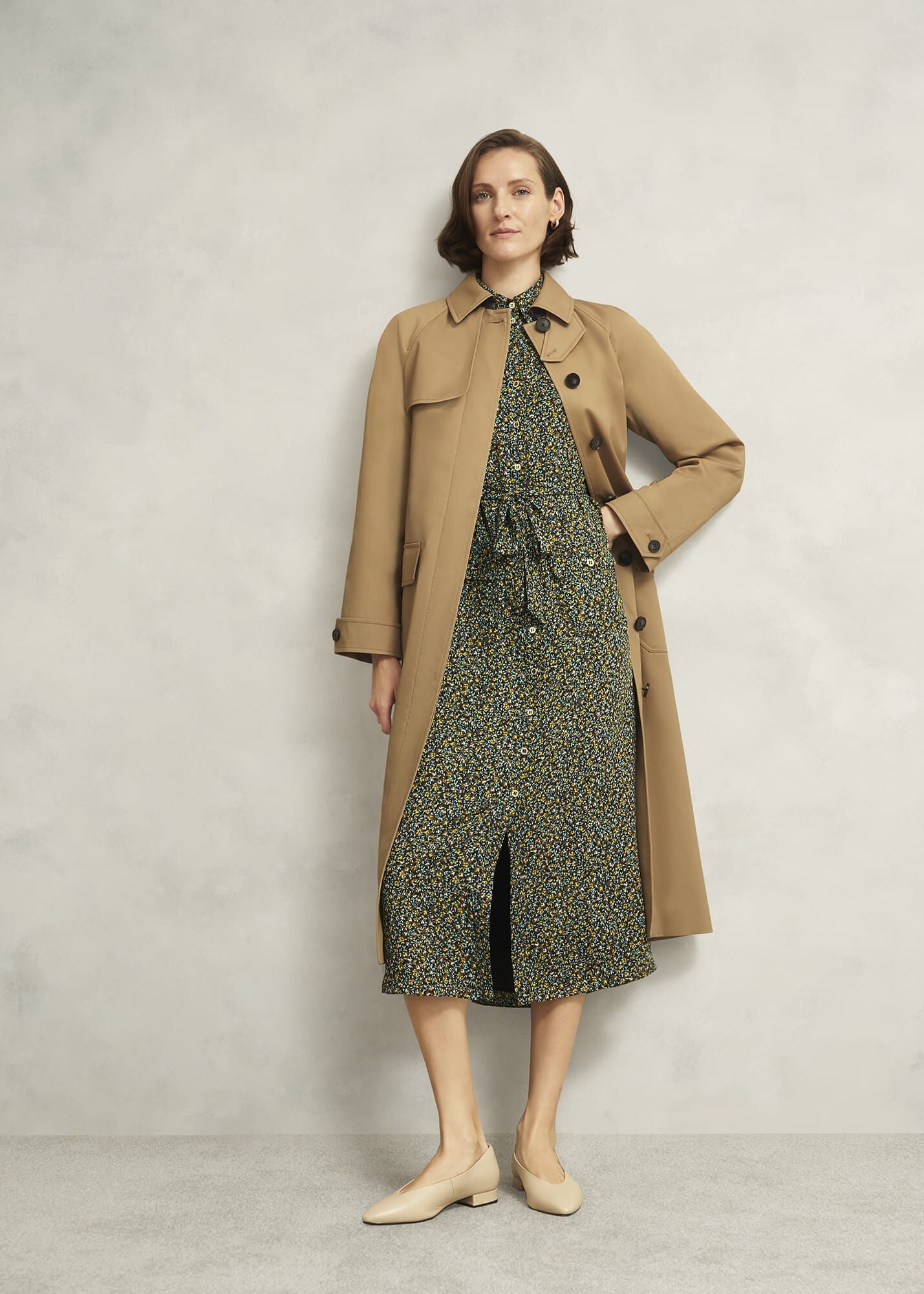 Donnington Shower Resistant Trench Coat | Hobbs US |