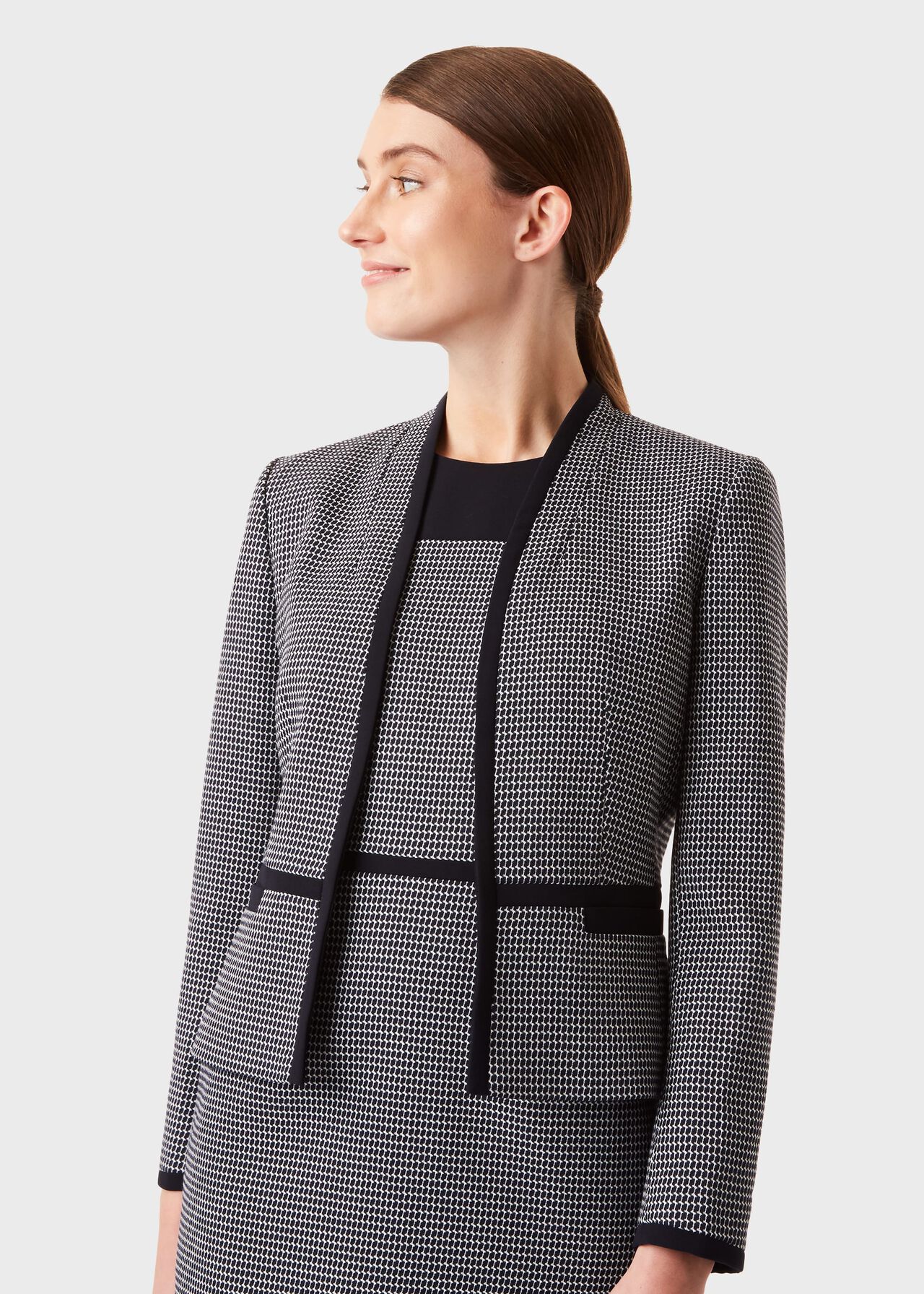 Brianna Jacket, Navy Ivory, hi-res