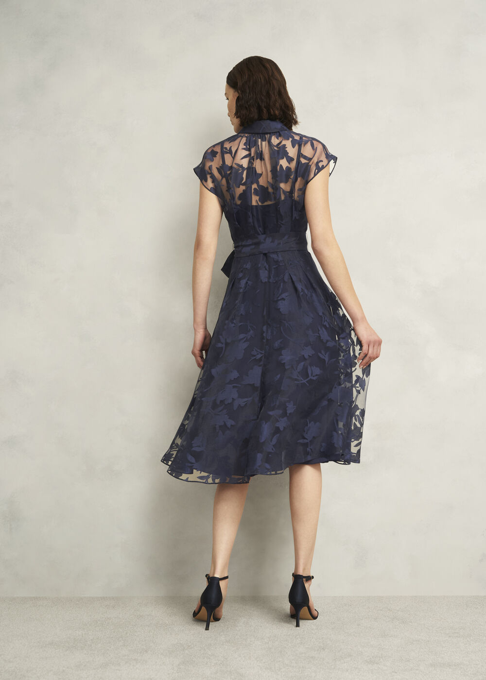 Petite Tess Shirt Dress, Midnight Navy, hi-res