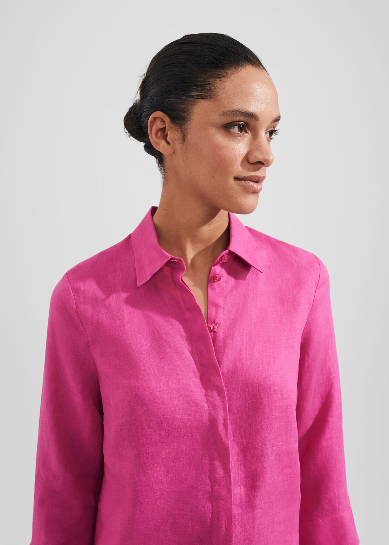 Nita Shirt, Deep Fuchsia, hi-res