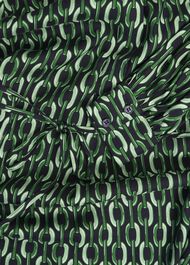 Florian Dress, Navy Green, hi-res