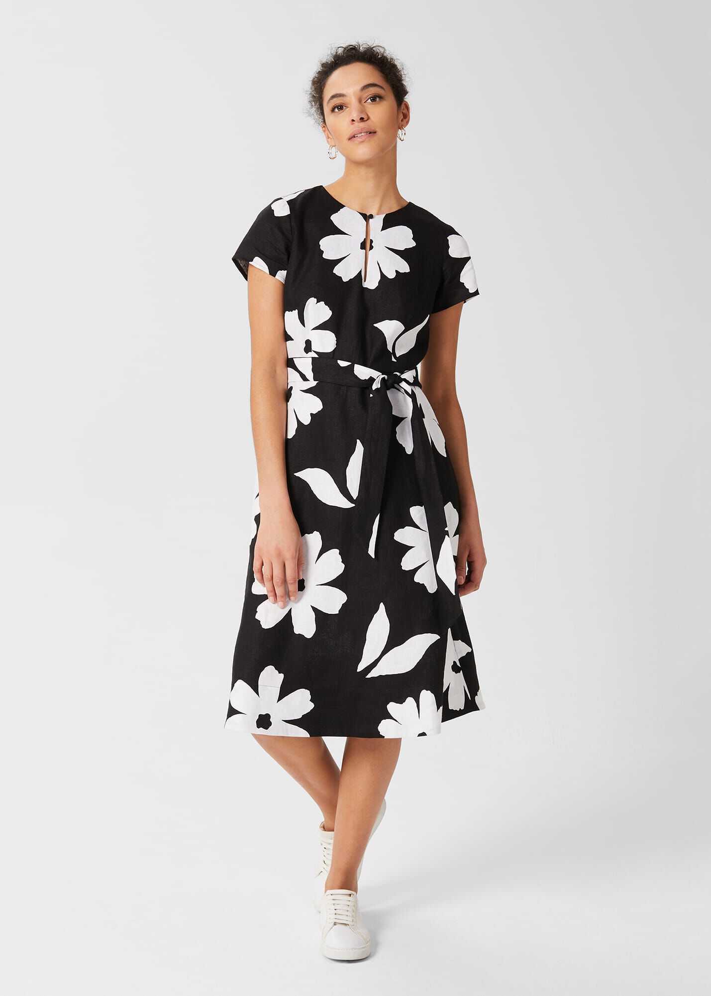 Regina Linen Dress