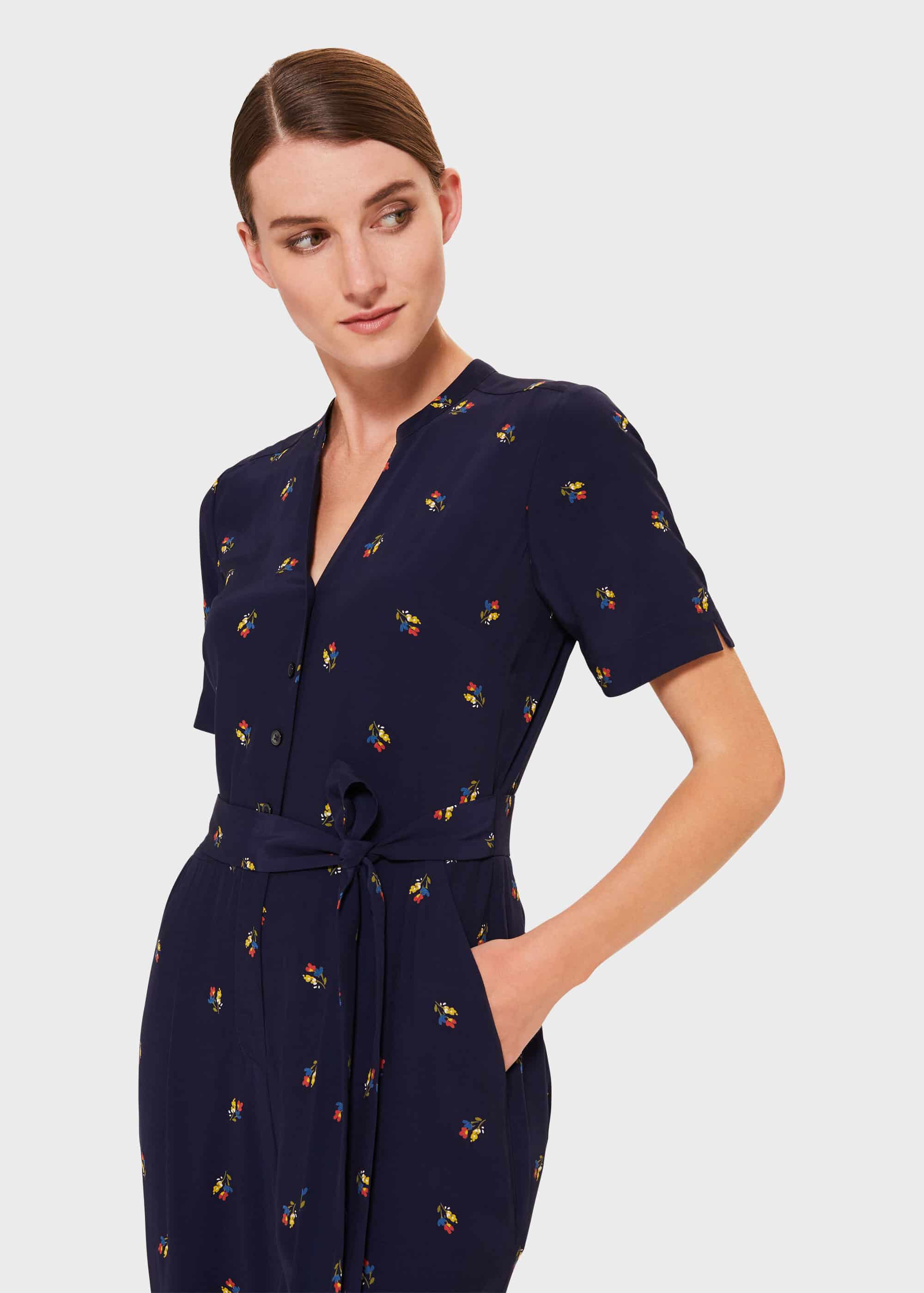 Kathie Floral Cropped Jumpsuit | Hobbs