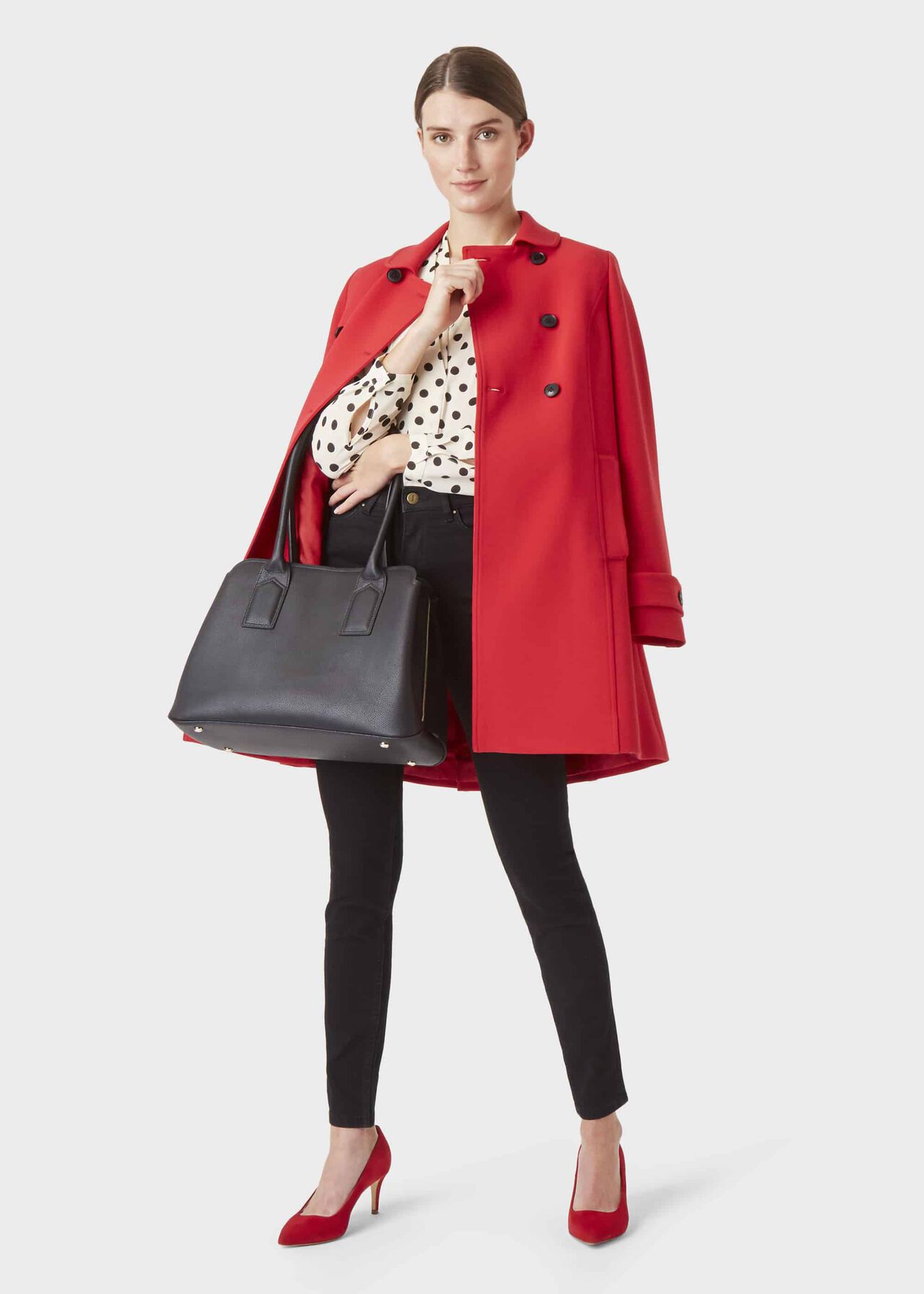 Adrienne Coat, Red, hi-res