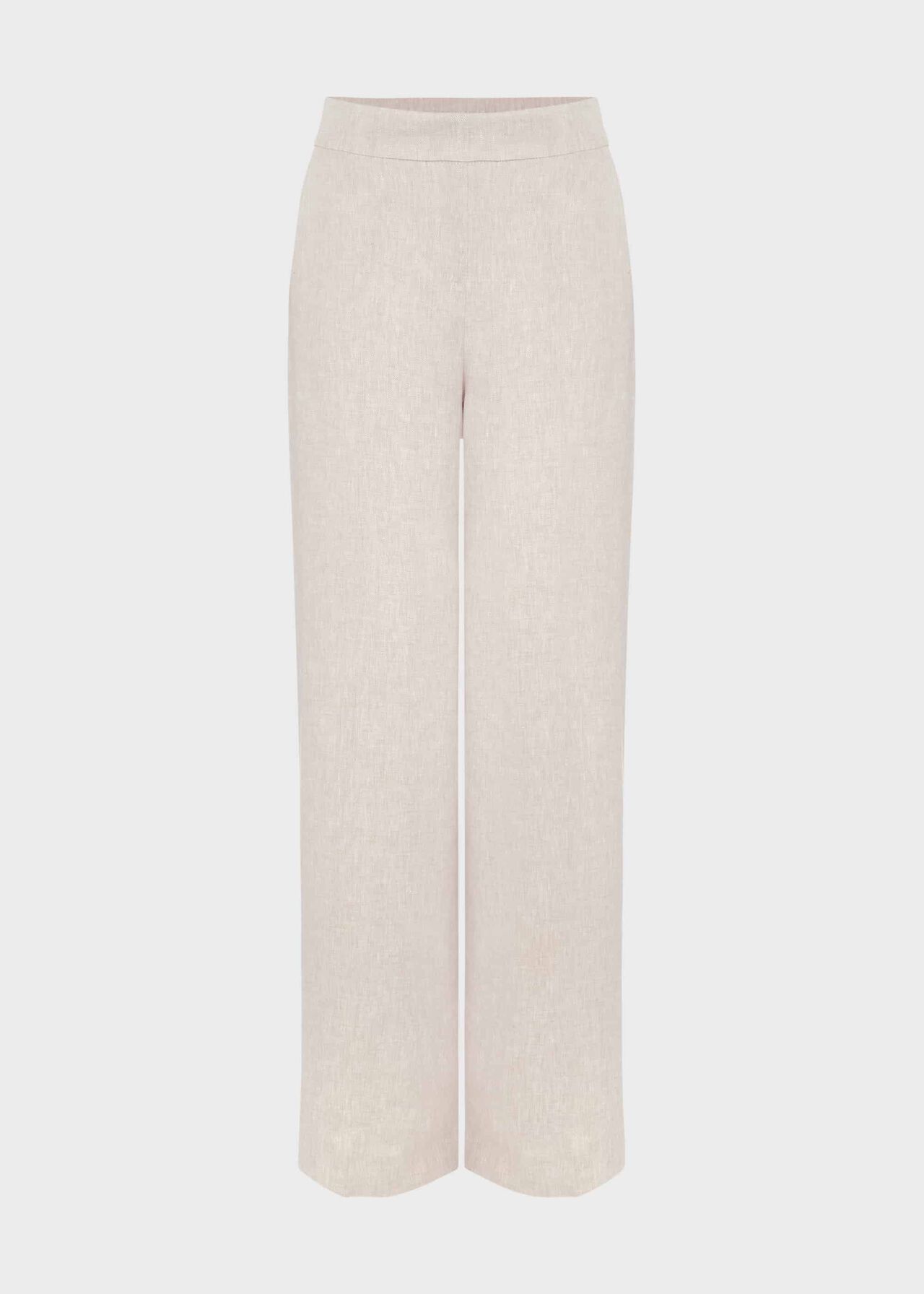 Maeve Linen Pants With Stretch, Neutral, hi-res