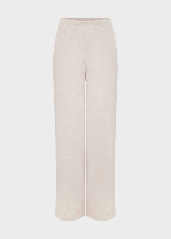 Maeve Linen Trousers With Stretch