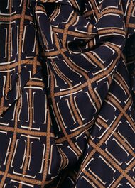 Ingrid Tunic Dress , Navy Multi, hi-res