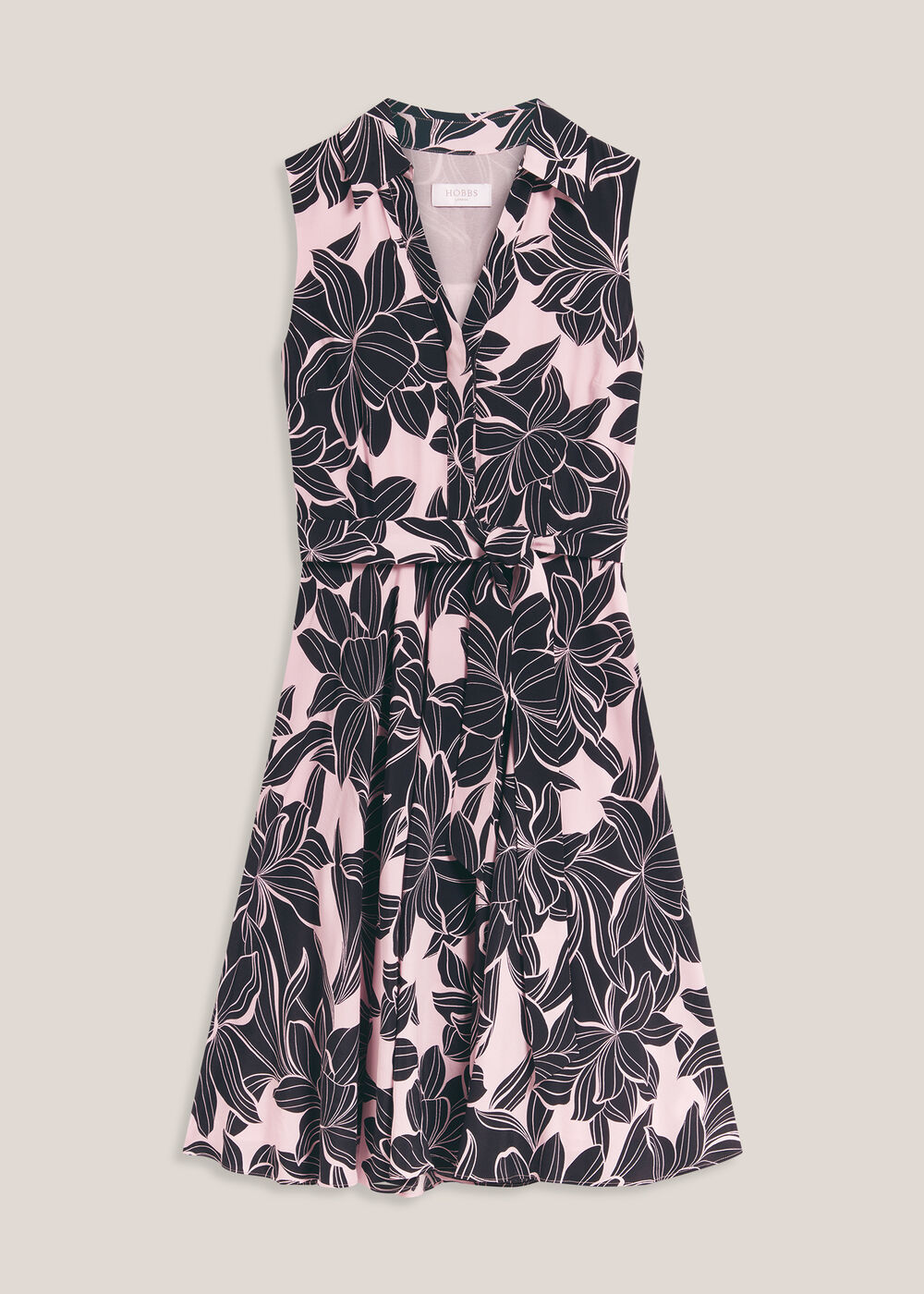 Bea Dress, Navy Pink, hi-res