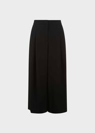 Pina Cropped trousers, Black, hi-res