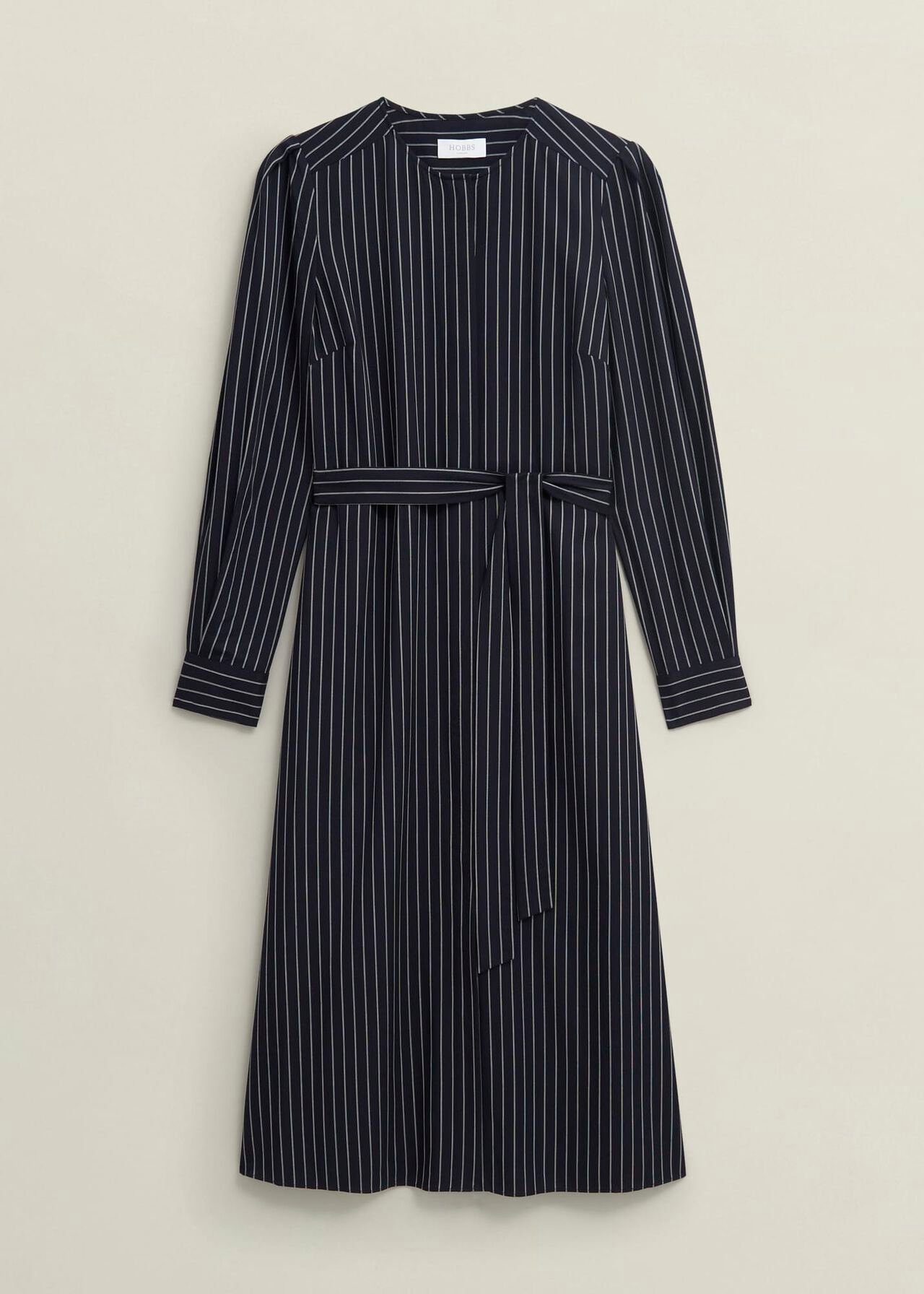 Finley Dress, Navy Ivory, hi-res
