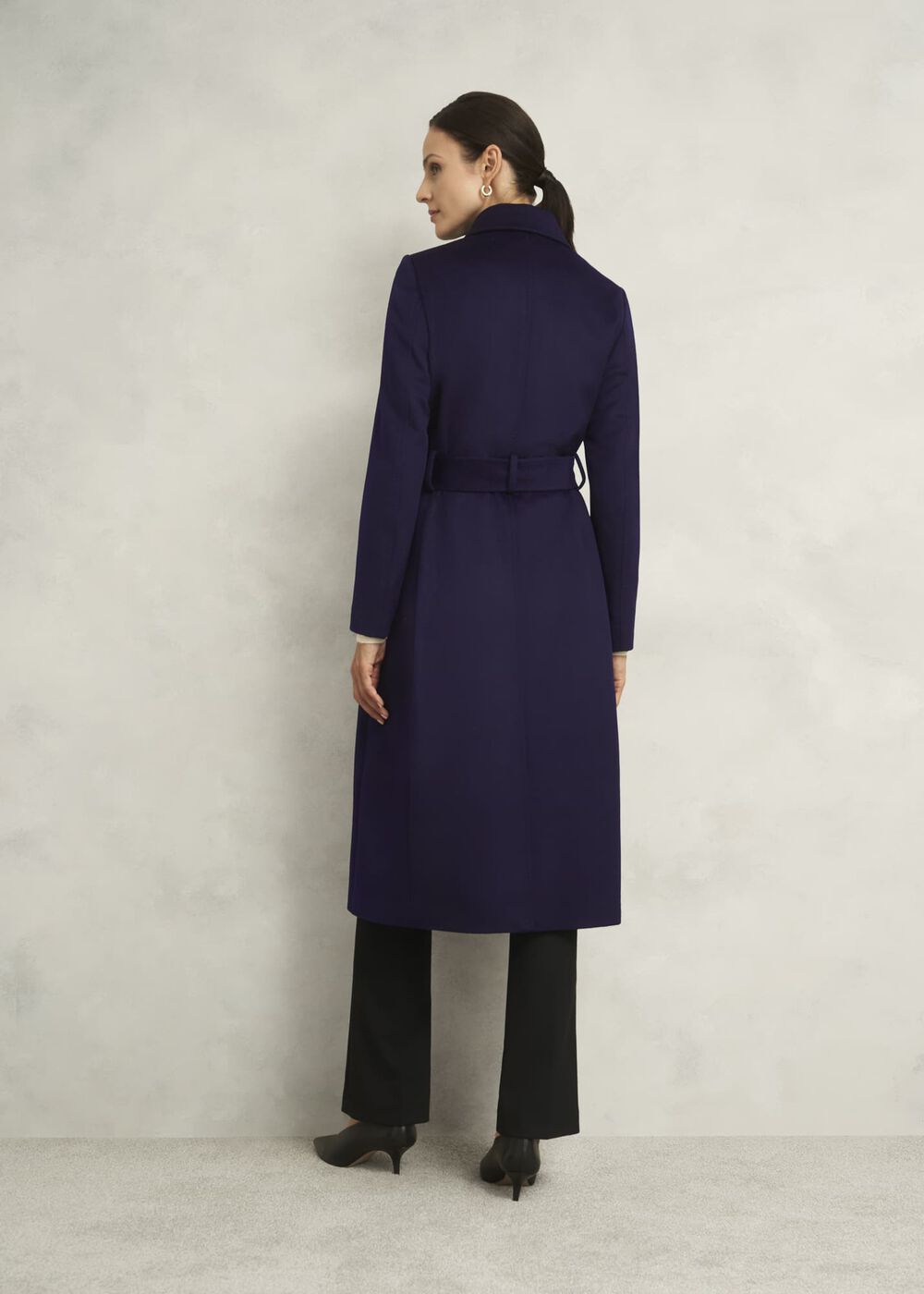 Livia Wool Coat, Midnight Purple, hi-res