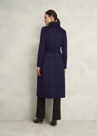 Livia Wool Coat, Midnight Purple, hi-res