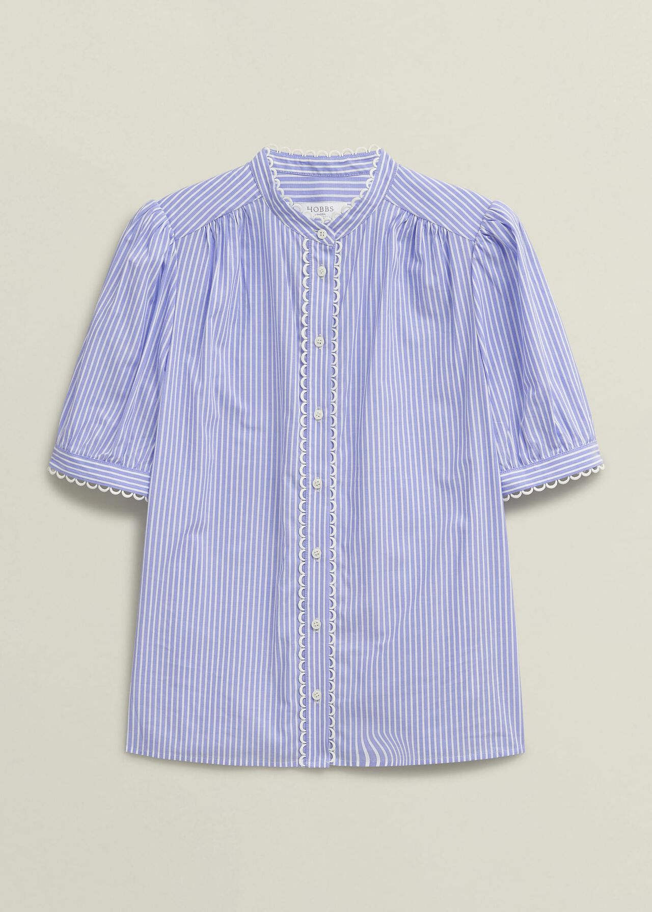 Charley Blouse, Blue Ivory, hi-res