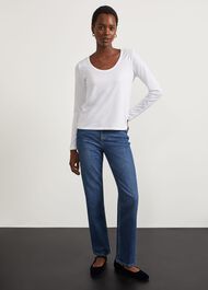 Foster Top, White, hi-res