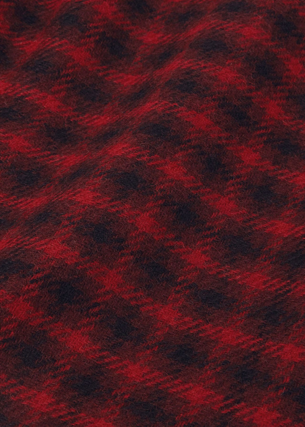 Tallulah Wool A Line Dress, Red Black, hi-res