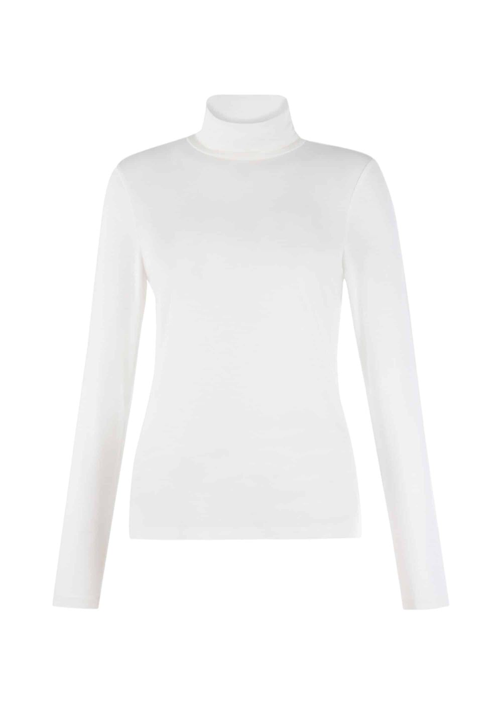 Mischa Roll Neck, Ivory, hi-res